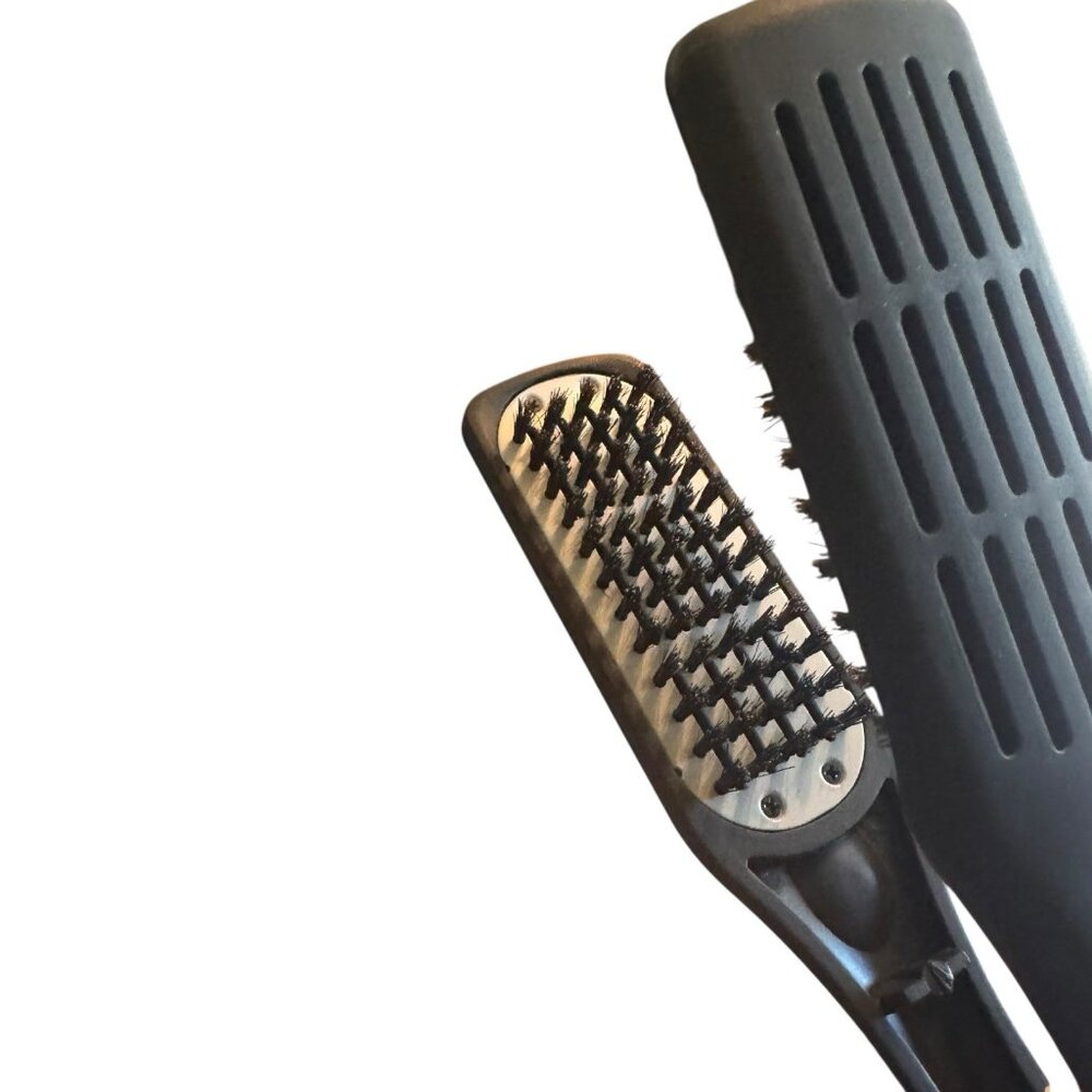 Denman D79 Thermoceramic Technology Straightening Brush Hair Black Round UK NEW - Picture 3 of 5
